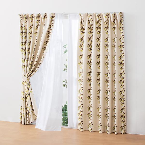 2級遮光カーテン・多機能レースセット 100×230cm（各2枚） 200×230cm（各1枚） | 