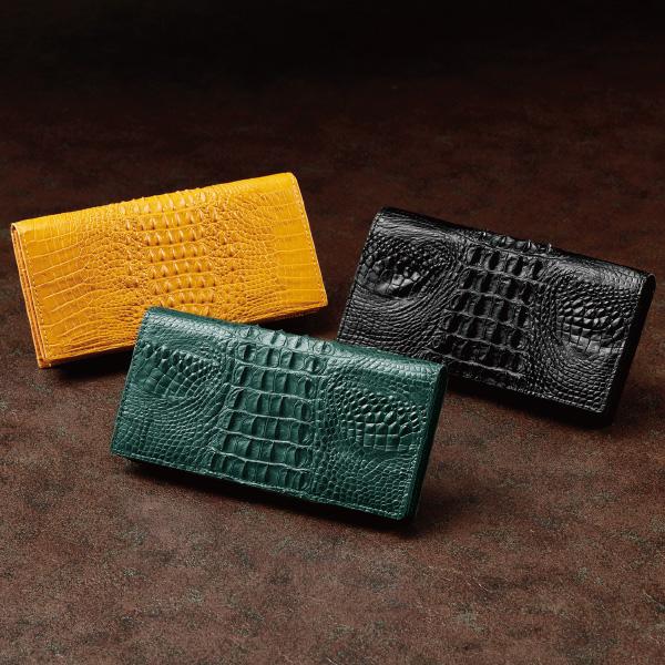 ホーンバック クロコダイル財布 長札入れ | 