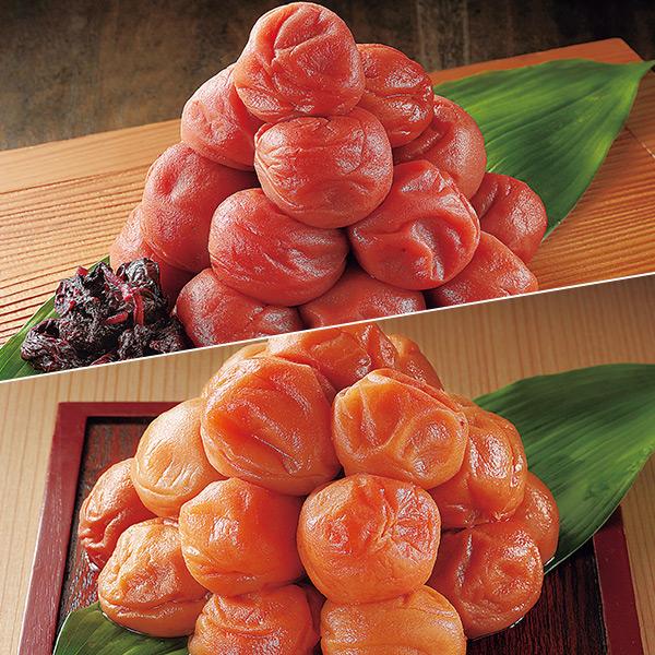 上級南高梅 しそ600g×2パック はちみつ600g×2パック | 