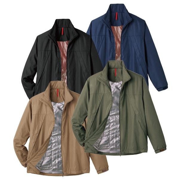 裏アルミ使用中わた暖か軽量ブルゾン | 