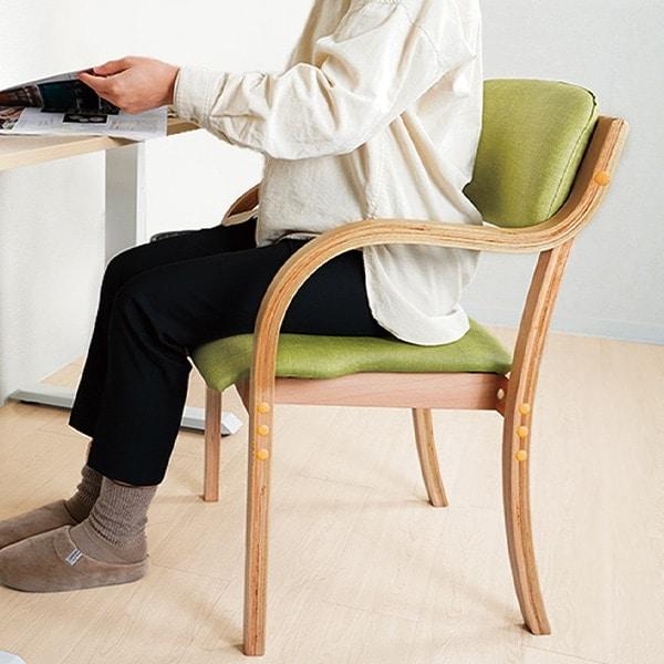 安心設計立ち座りサポートチェア 同色2脚組 | 