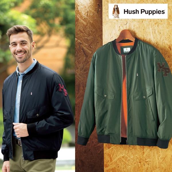 ハッシュパピー 着心地快適ステッチワークブルゾン | 