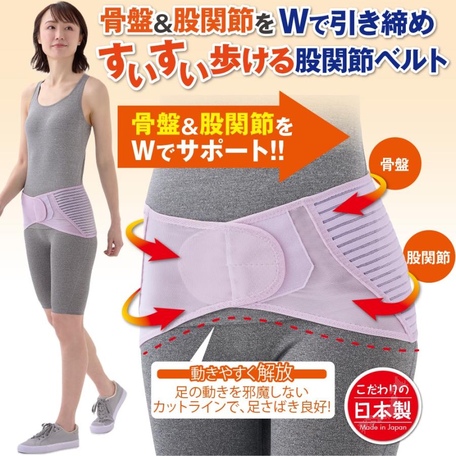 すいすい歩ける股関節ベルト＜M〜L LL〜3L＞ |  | 01