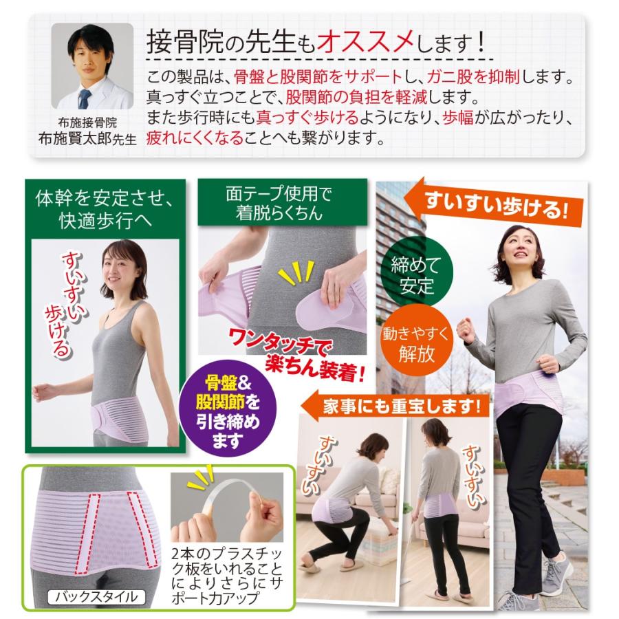 すいすい歩ける股関節ベルト＜M〜L LL〜3L＞ |  | 02
