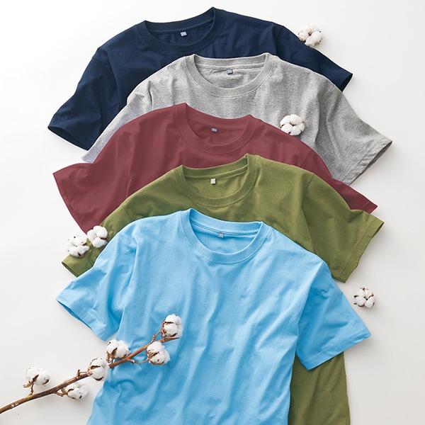 インド綿100％ 柔らかTシャツ M L LL | 