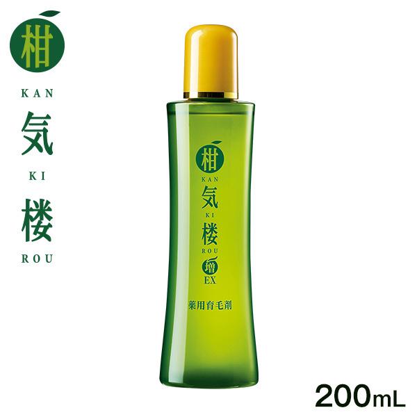 育毛剤 柑気楼 EX 200mL かんきろう 育毛 発毛 毛髪 抜け毛 薬用 薬用育毛剤 育毛剤 オレンジ 薄毛 ヘア 頭髪｜e-hapi