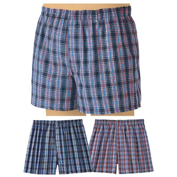 タナテックスMGU 抗菌・防臭加工 色・柄おまかせ安心トランクス 2枚組 3L L LL M | 