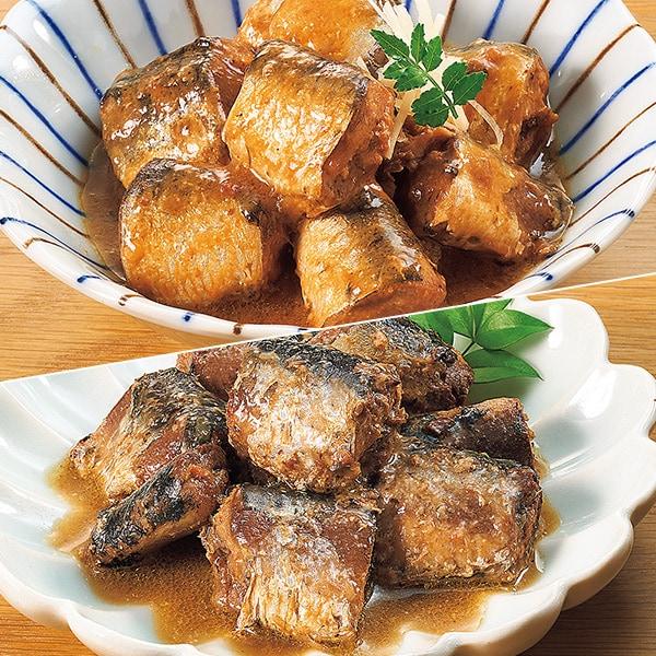 国産いわし缶 みそ煮×24缶 煮付×24缶 | 