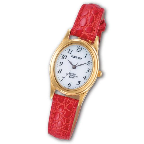 フリーウェイソーラーウォッチ 赤 茶 | 