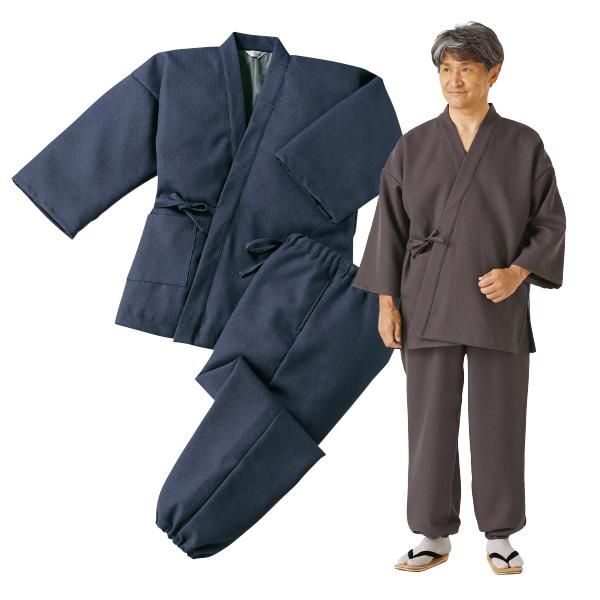 「ナノヒーティング」使用裏起毛作務衣 M L LL | 