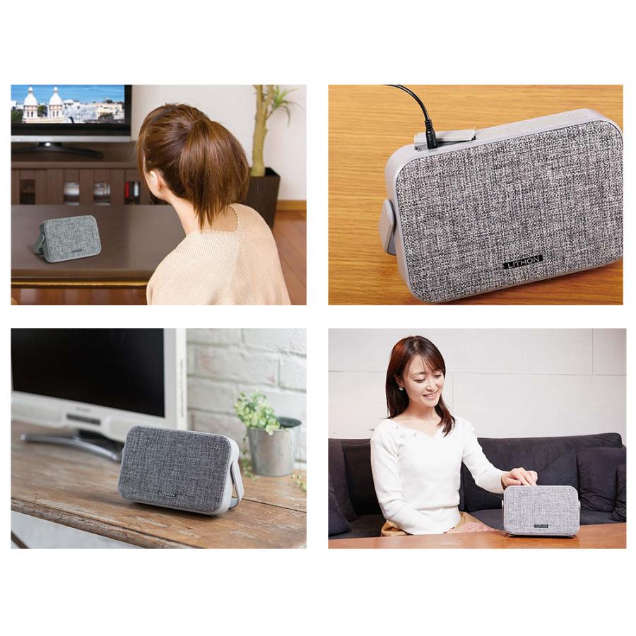 【A145】テレビ用ワイヤレススピーカー LITHON KABS-039A LITHON テレビ用ワイヤレススピーカー SP-39 KABS-039A : は