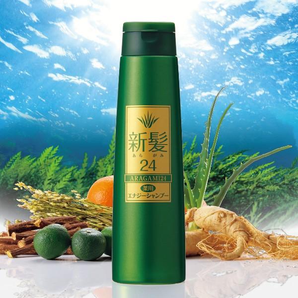 新髪24 薬用エナジーシャンプー 350g 育毛剤 薄毛 かんきろう 毛髪 抜け毛 髪 薄毛 ヘアケア Shampoo | ブランド登録なし