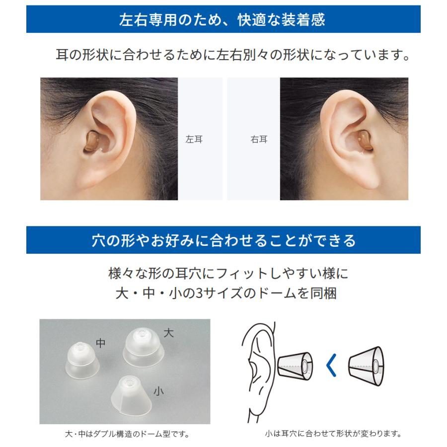 ONKYO（オンキヨー） 補聴器 ONKYO OHS-D21 2個組＜左右両耳セット