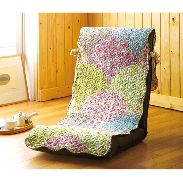 フラワーガーデン座椅子カバー2枚組 | 