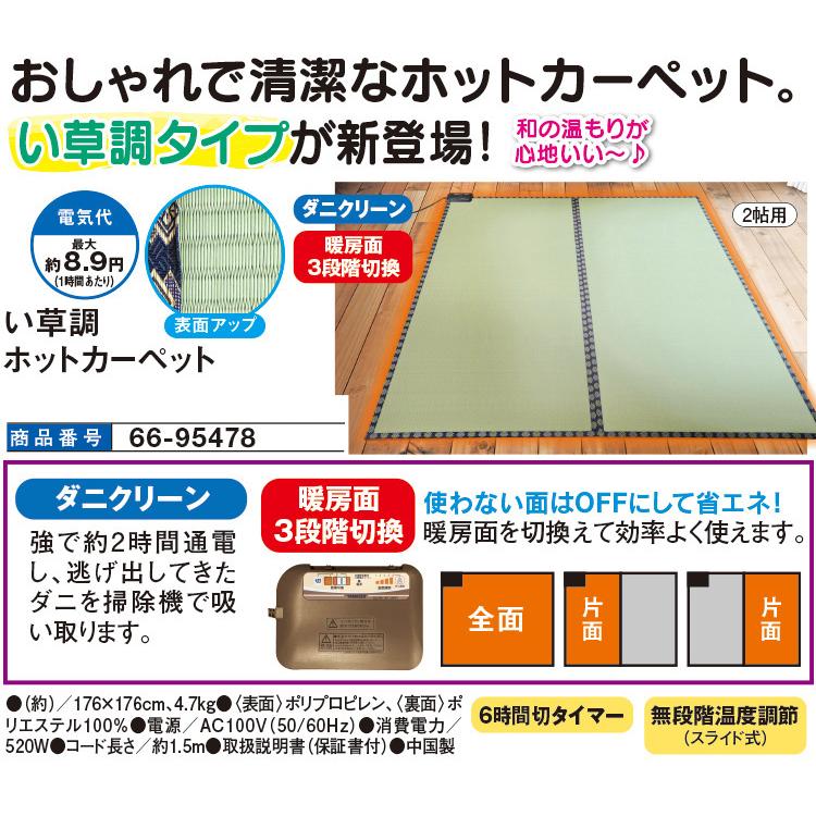 い草調ホットカーペット |  | 01