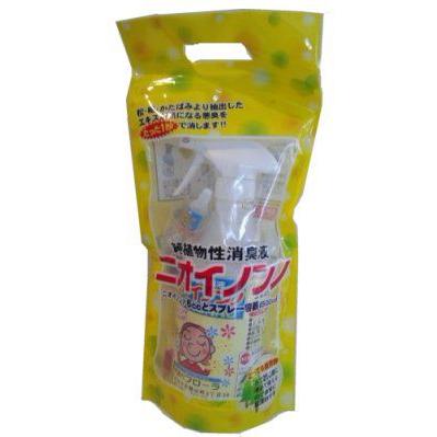 処分品！天然消臭液　ニオイノンノ サンプル品　6cc×156本 楽天市場】ニオイノンノ100ml＋容器500cc セット 消臭剤 消臭液