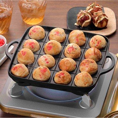 Iwatani（イワタニ） たこ焼きプレート カセットフー CB-A-TKP フッ素