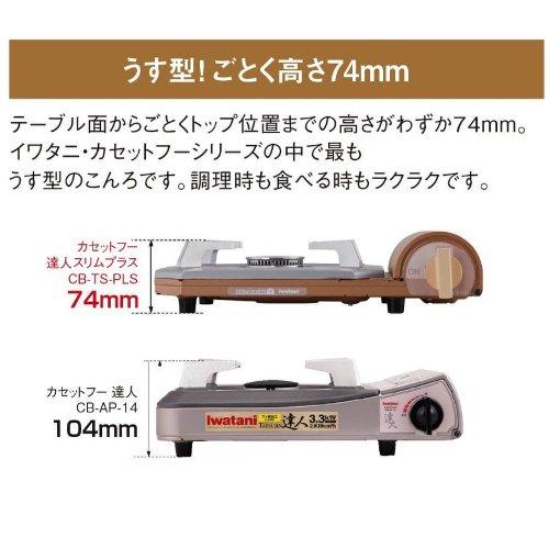Iwatani（イワタニ） カセットコンロ カセットフー 達人スリムプラス