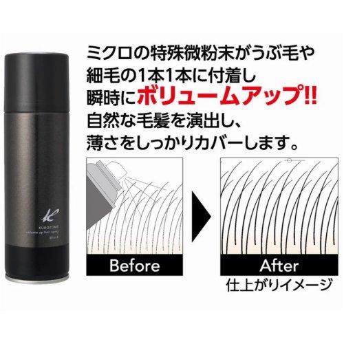 黒染 ボリュームアップヘアスプレー 染毛料 無香料 150g 黒ばら本舗 黒染 ボリュームアップヘアスプレー 染毛料 無香料 150g 黒ばら本舗