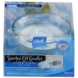 グレード センティッドオイルキャンドル クリーンリネン【Glade】本体
