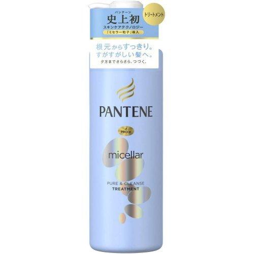 パンテーン　トリートメント　ミセラーシリーズ　ピュア&クレンズ ポンプ 500g　本体　PANTENE　micellar｜e-hiso