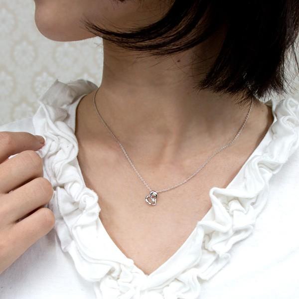 Red string K10WG（10金ホワイトゴールド）/チタン ダイヤモンド（4月