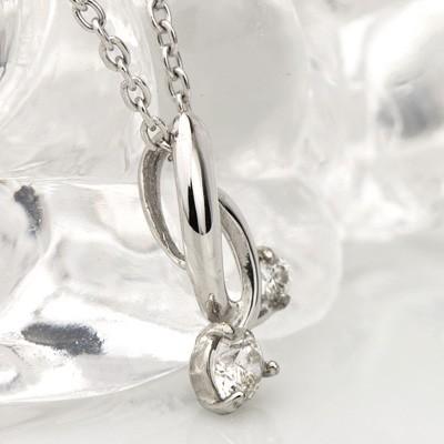 K10/チタン ダイヤモンド ネックレス 0.11ct (耐金属アレルギーコーティング・アレルギークリア加工) 4月の誕生石 アレルギーフリー