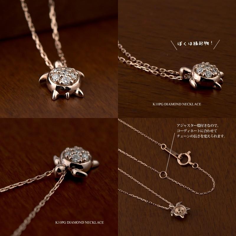 Red string ダイヤモンド ネックレス K10PG 10金 ピンクゴールド Red string ダイヤモンド ネックレス K10PG 10金 ピンクゴールド
