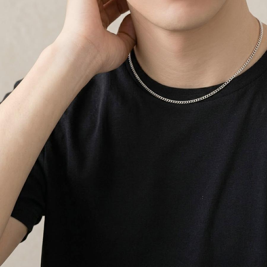 Red string 喜平ネックレス チタンネックレス チタン 喜平 プラチナ