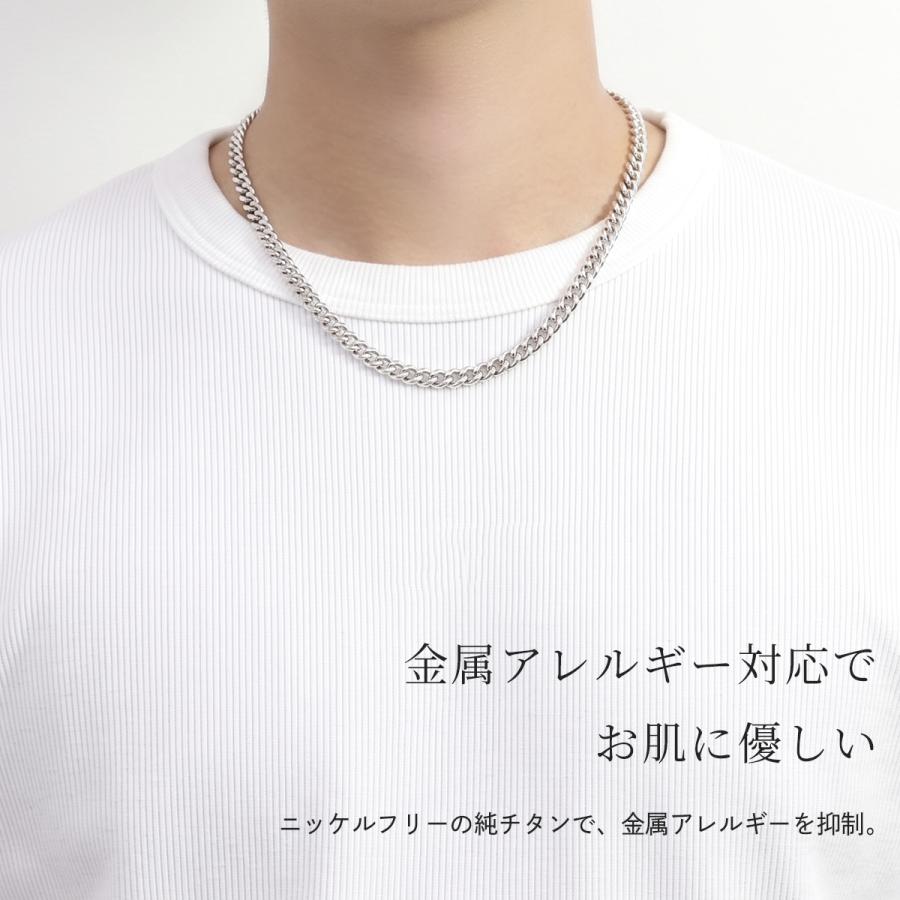 Red string 喜平ネックレス チェーンネックレス チタン チェーン 喜平