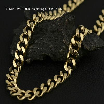 Red string チタンネックレス 喜平 ネックレス チェーン チタン 50cm