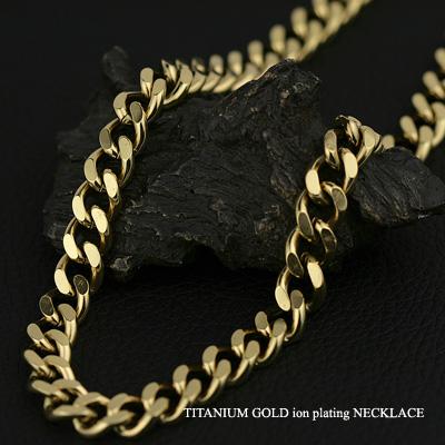 Red string チタンネックレス 喜平 ネックレス チェーン チタン 60cm