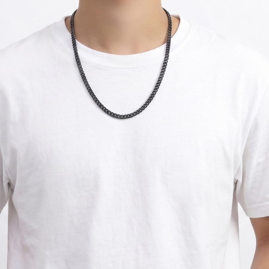 Red string チタンネックレス 喜平 ネックレス 60cm 5.7mm幅 メンズ