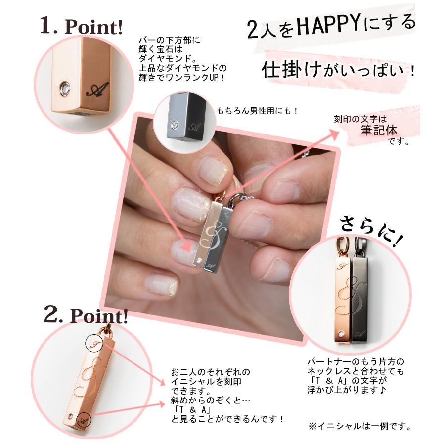 white clover ペアネックレス ペアペンダント ダイヤモンド white clover ペアネックレス ペアペンダント ダイヤモンド