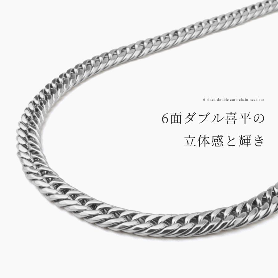 Red string チタンネックレス 喜平 ネックレス 50cm 9.3mm幅 太め