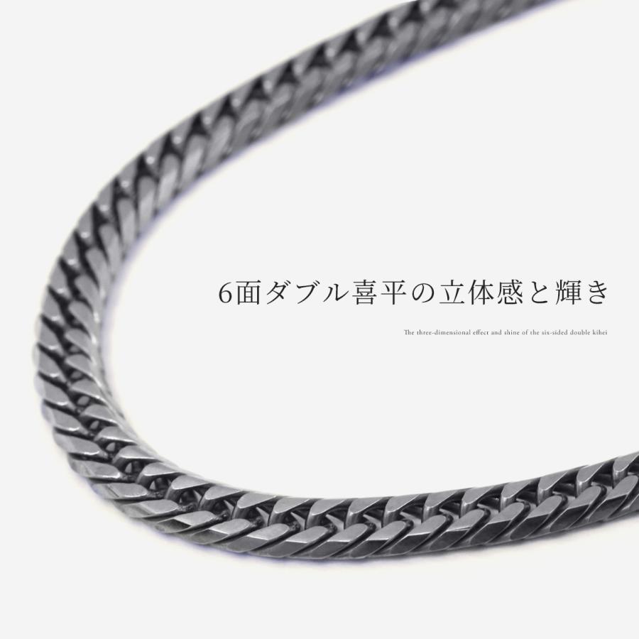 Red string チタンネックレス 喜平ネックレス メンズ 純チタン