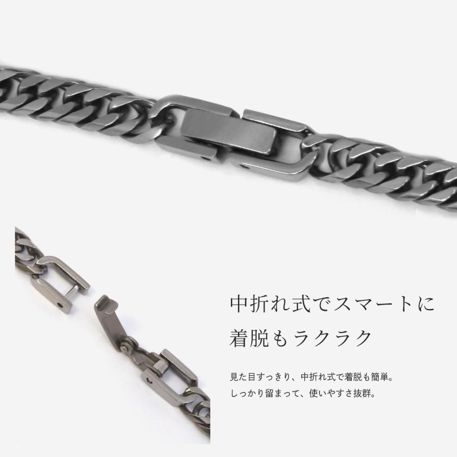 Red string チタンネックレス 喜平ネックレス メンズ 純チタン