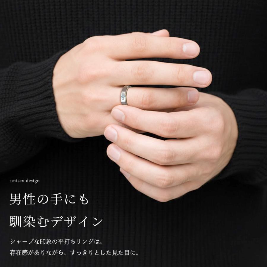 Red string ペアリング ステンレス 刻印 シルバー 指輪 カップル ペア