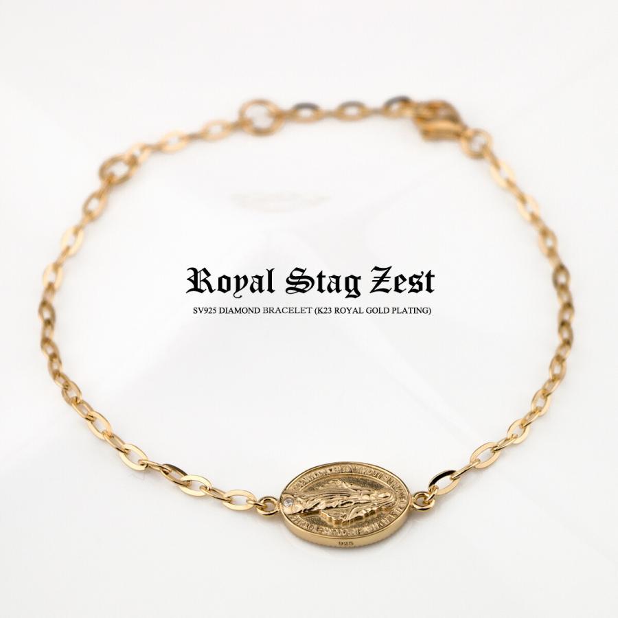 Red string シルバー925 ダイヤモンド メンズ ブレスレット マリア 
