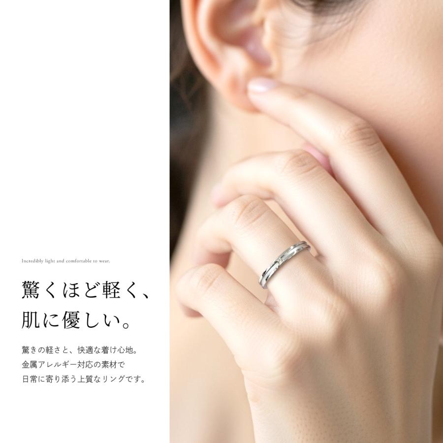 Red string チタン 結婚指輪 純チタン マリッジリング 日本製 ペア