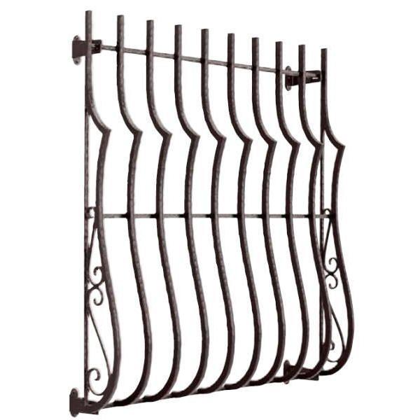 窓格子 面格子 アイアン風面格子トラディシオン1型 0808 壁飾り 窓手すり アルミ鋳物 エクステリア 防犯 Www Unipymes Com