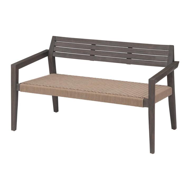 ガーデンベンチ 高級 木製 家具 椅子 椅子 ミカド ダブルソファチェア 送料無料 木製 家と