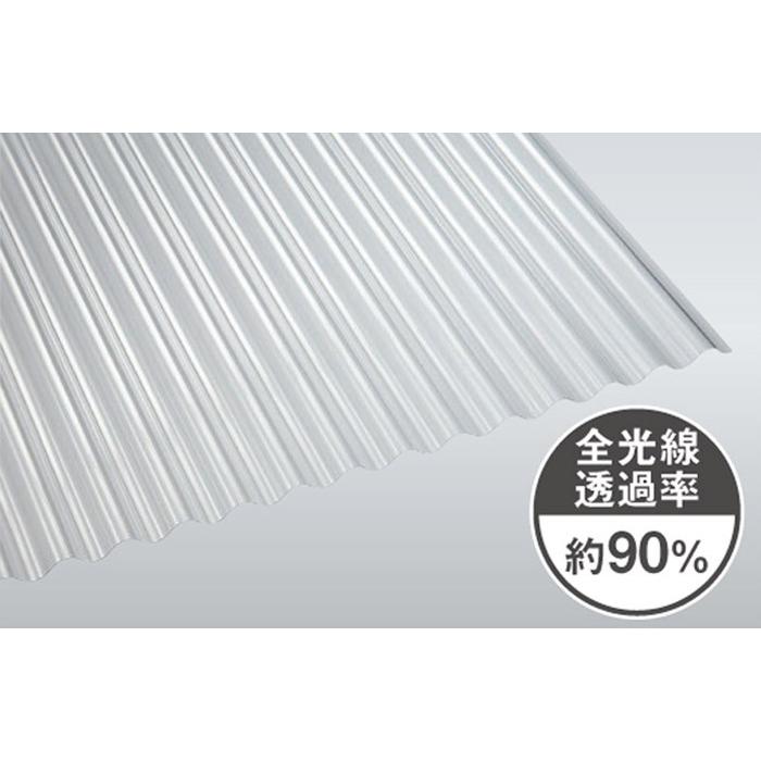 2420mm （8尺）Lナミ.71.クリアフロスト プラスチックナミイタ