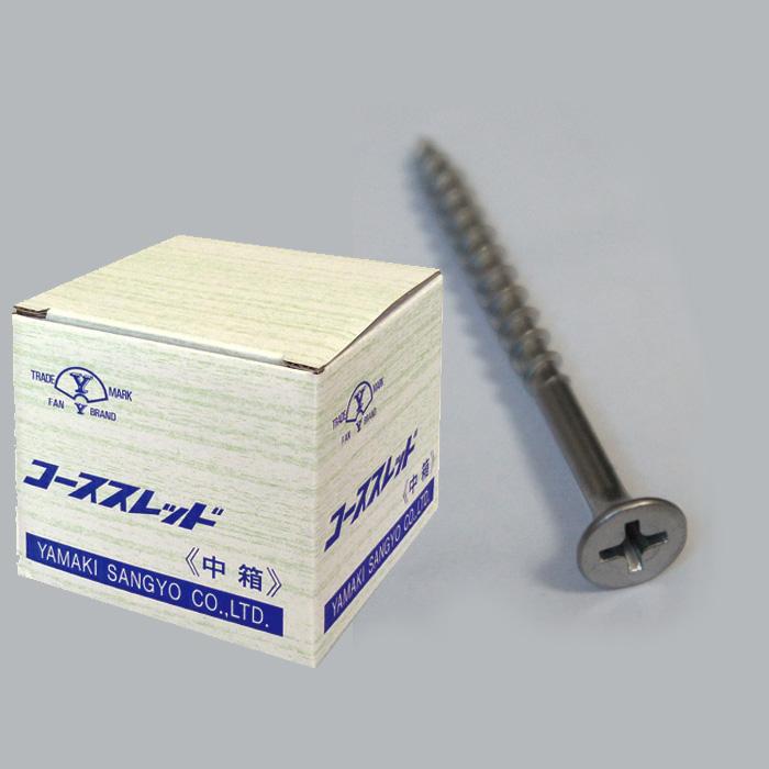 木ビス 木ネジ コーススレッド UKコーススレッド 中箱 径3.8×51mm 半