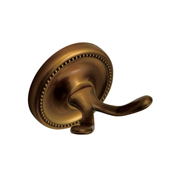 昭和レトロ 大正 アンティーク 壁付け タオルハンガー バー 真鍮 D