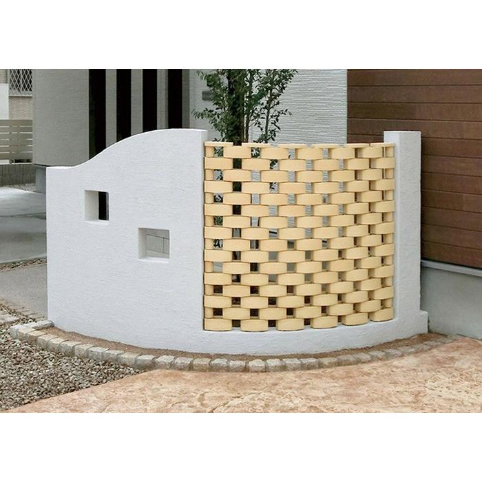 ブロック塀 アプローチ エントランス せっき質無釉ブロック セラミックスクリーン端部円柱b ハニワ 1個単位 屋外壁 緩衝ゴム1個付 Diy K1029 Otk 家と庭のdiy通販 イーハウスマニア 通販 Yahoo ショッピング