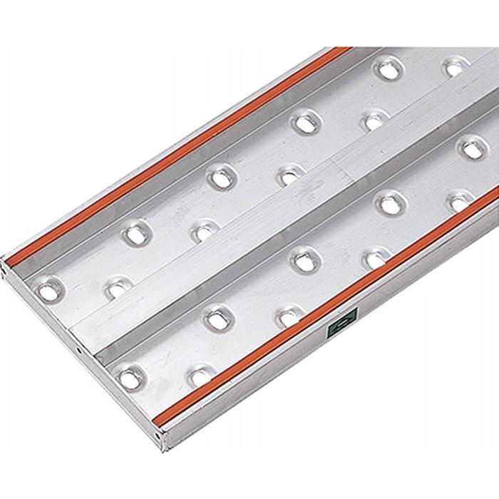 足場板 アルミ 4m 軽量 アルミ足場板 AD-34 1台単位 長谷川工業  