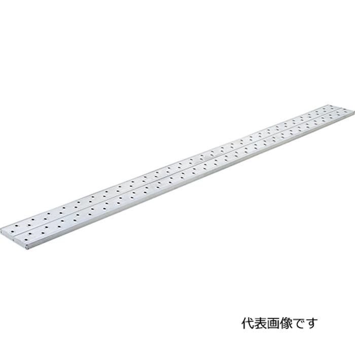 足場板 アルミ 4m 軽量 アルミ足場板 AD-34 10台1セット単位 長谷川