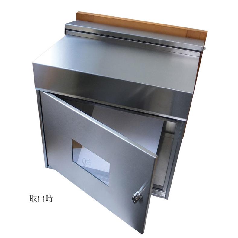 ポスト 郵便ポスト 後ろ出し 埋込タイプ D-POST ディーポスト シャビー