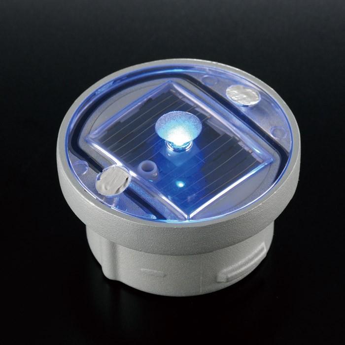 屋外照明 ソーラーライト Led 照明 埋込 駐車場 ライト 外灯 丸型 ソーラーマーカーr60 ブルー アプローチライト 誘導灯 照明器具 おしゃれ Sh0705 Ake 家と庭のdiy通販 イーハウスマニア 通販 Yahoo ショッピング